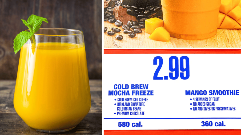 costco Mango Smoothie