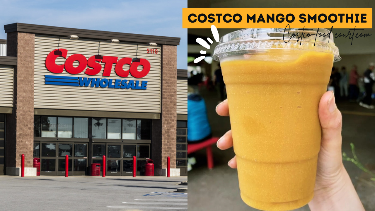 Costco Mango Smoothie