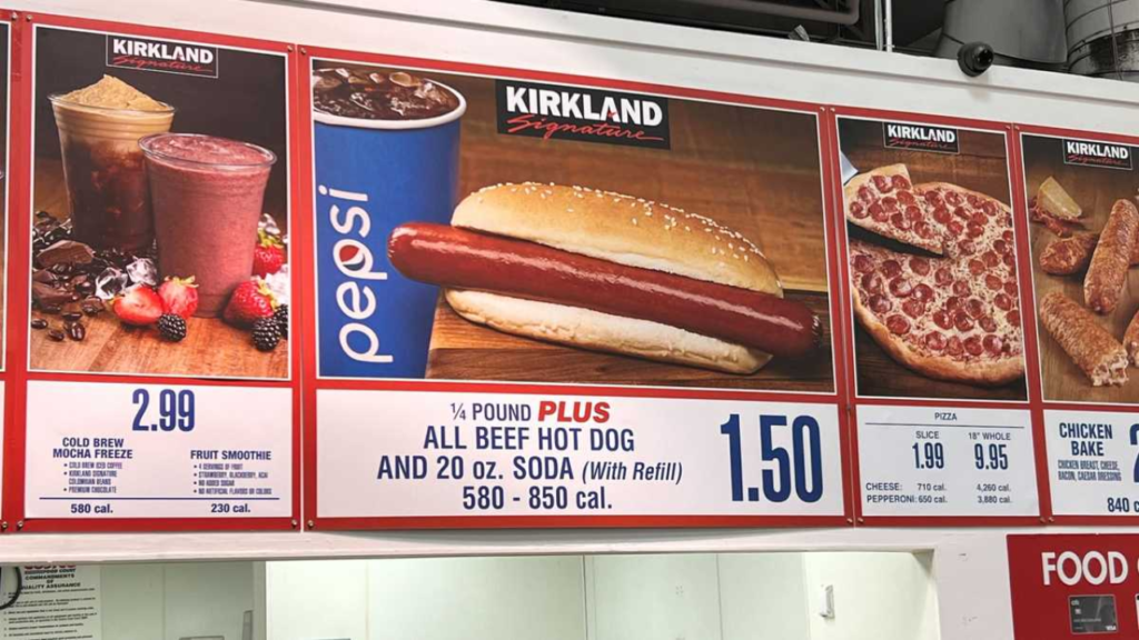 costco hot dog
